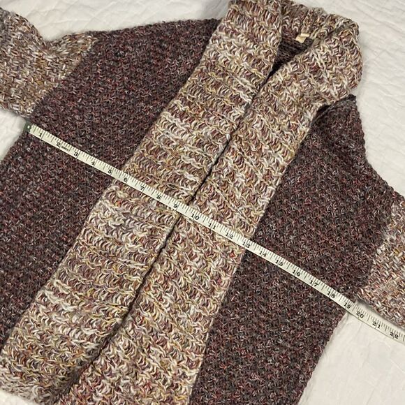 Anthropologie’s Moth Wool Blend Open Front Knit Cardigan size Medium - Picture 9 of 10
